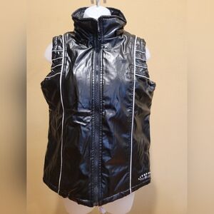 Girl's Black Puffer Vest